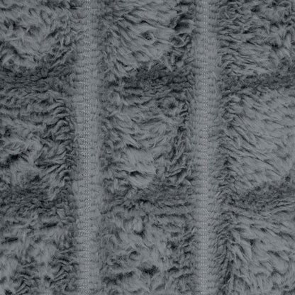Wohndecken 6 pcs Dunkelgrau 270 x 240 cm Fleece