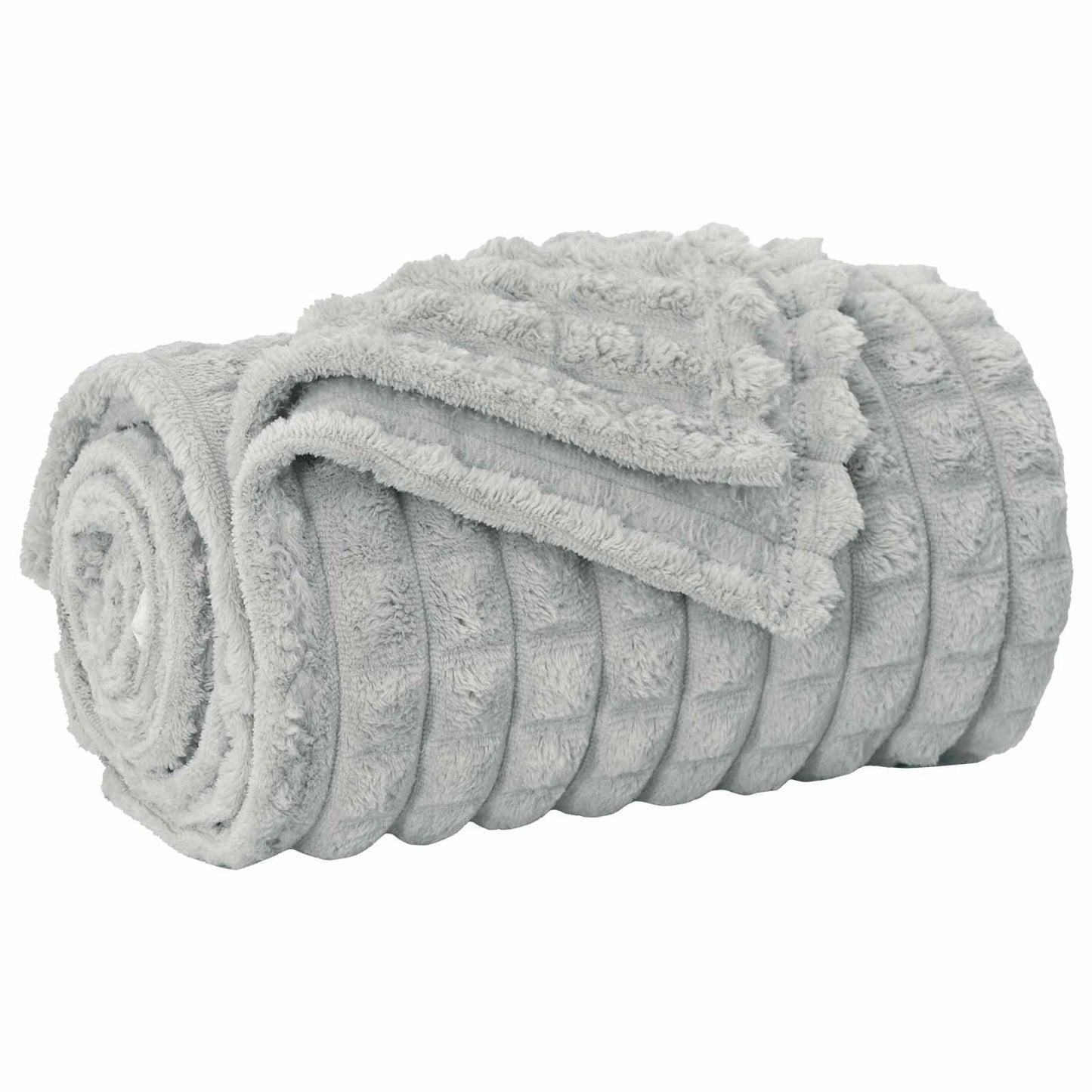 Wohndecken 6 pcs Grau 150 x 130 cm Fleece