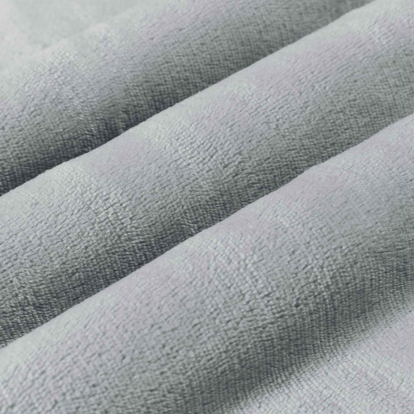 Überwurfdecke Grau 220 x 240 cm Fleece