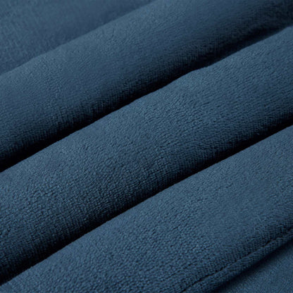 Überwurfdecke Marineblau 130 x 150 cm Fleece