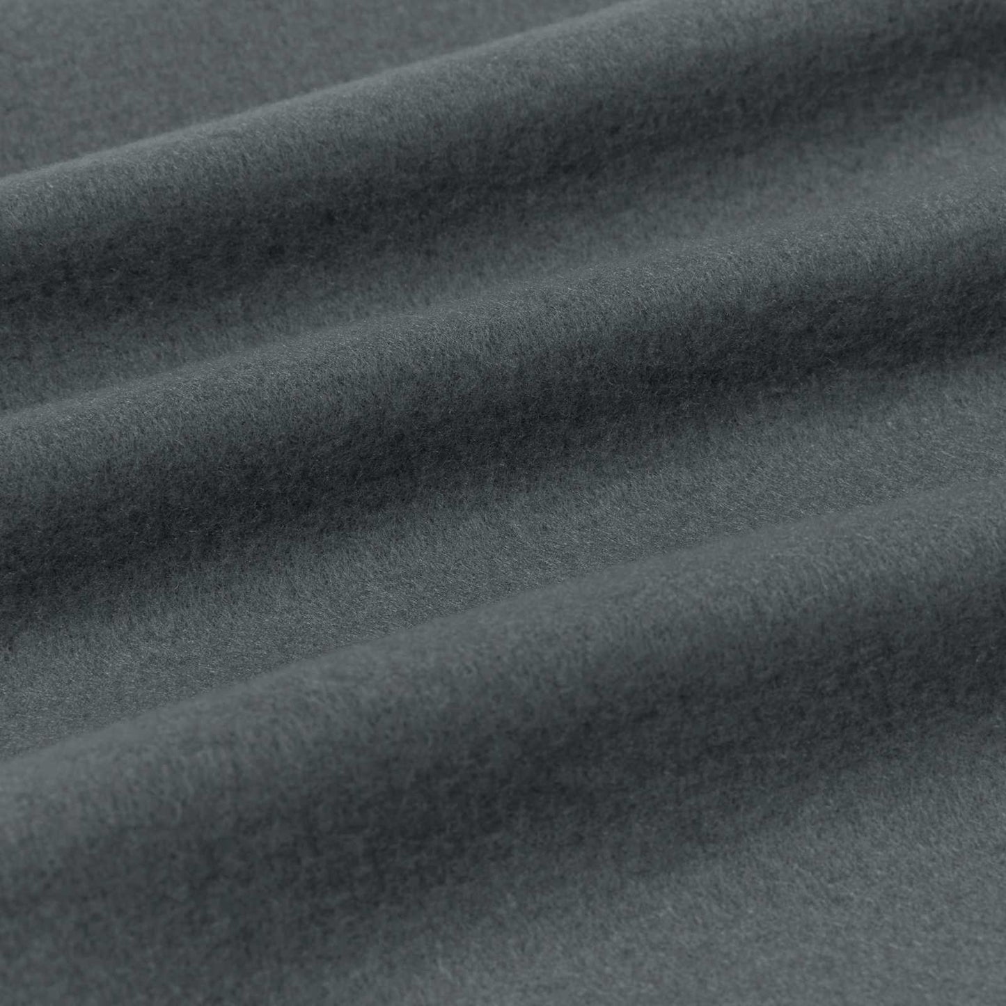 Überwurfdecke Dunkelgrau 270 x 240 cm Fleece