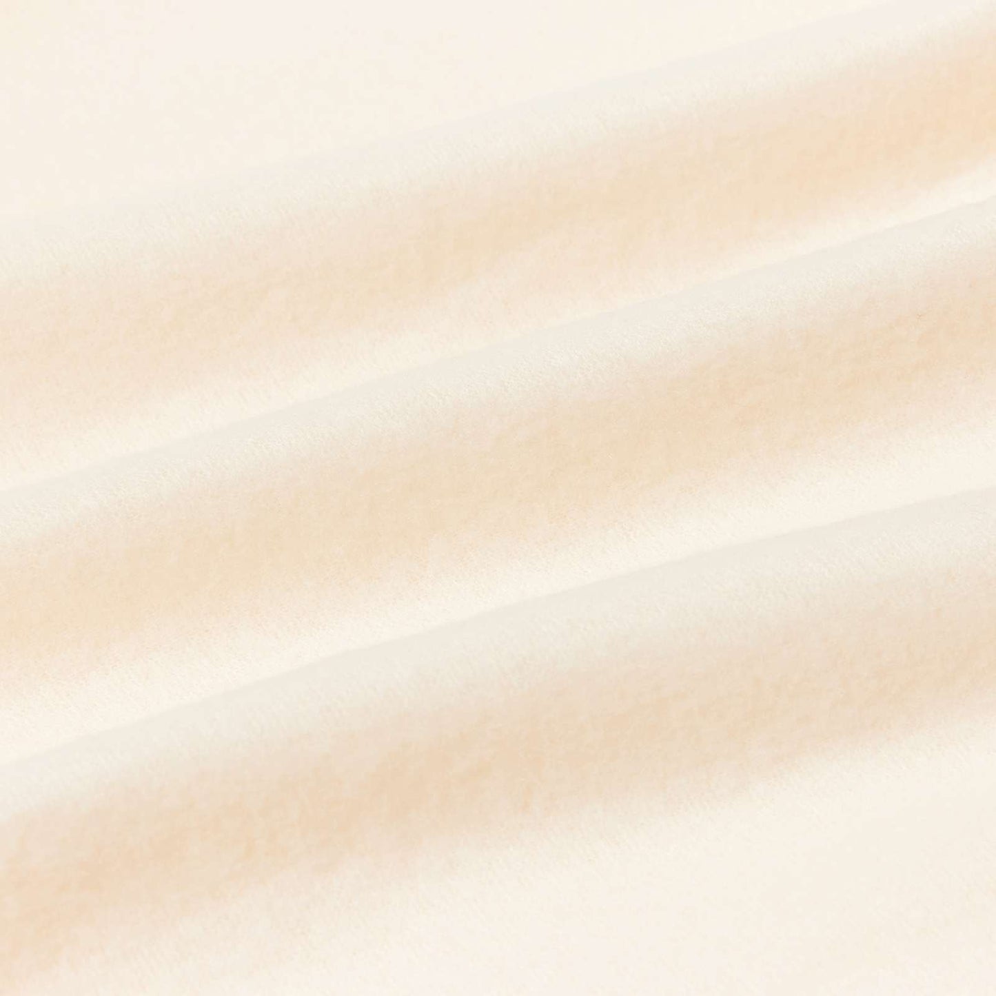 Überwurfdecke Creme 240 x 220 cm Fleece