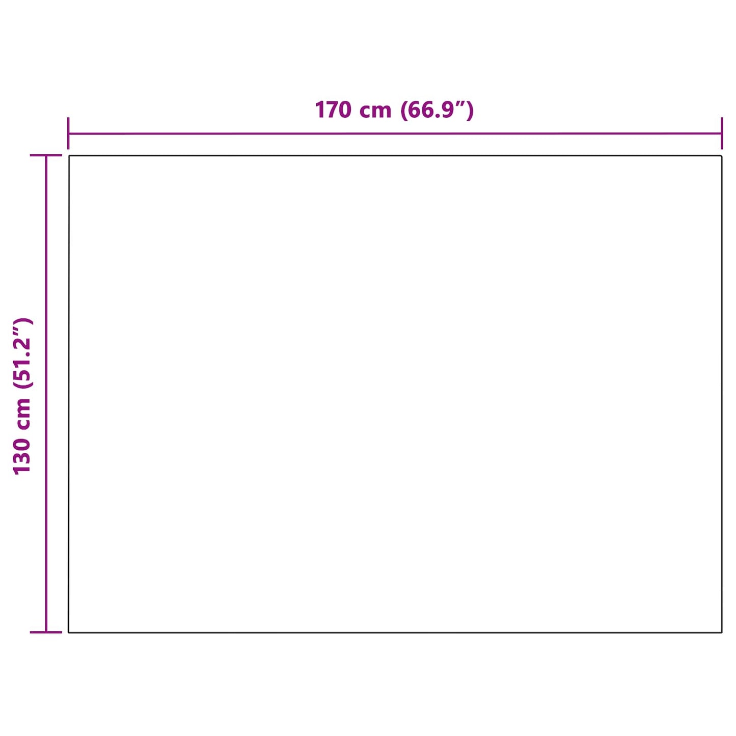 Wohndecken 6 pcs Bordeauxrot 170 x 130 cm Fleece