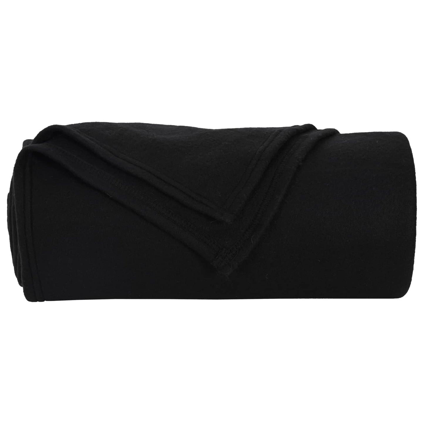 Wohndecken 24 pcs Schwarz 240 x 220 cm Fleece