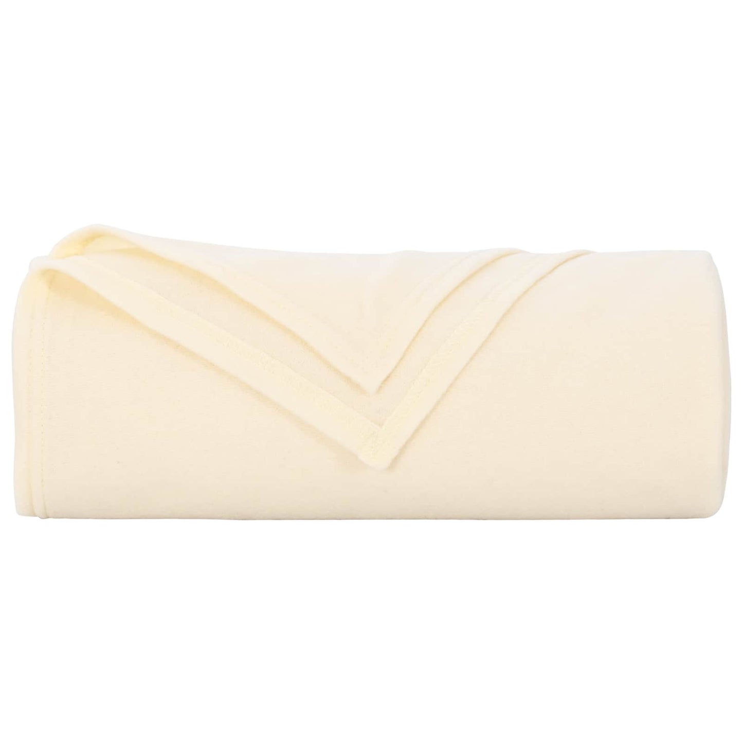 Wohndecken 6 pcs Creme 210 x 140 cm Fleece