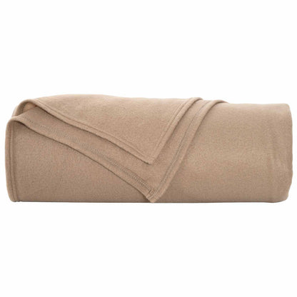 Wohndecken 6 pcs Kamel 280 x 210 cm Fleece