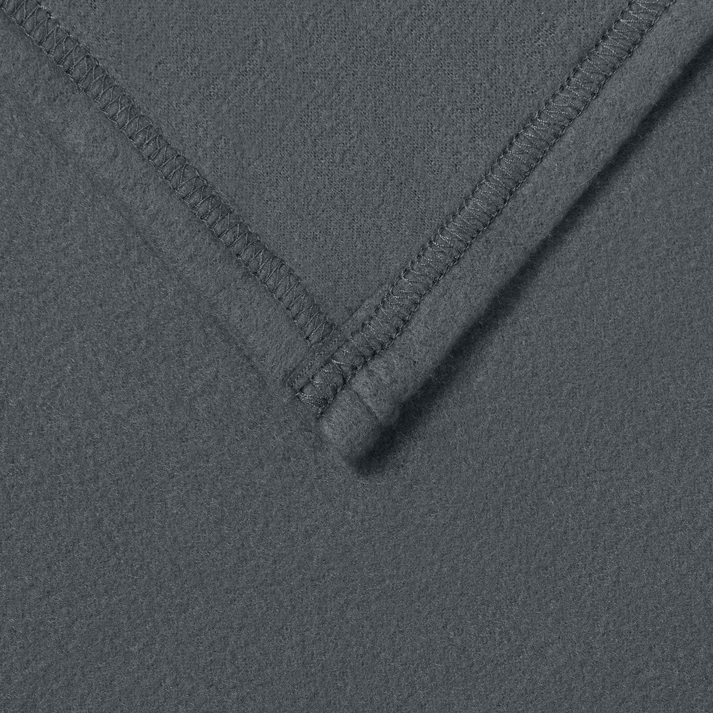 Wohndecken 6 pcs Dunkelgrau 210 x 140 cm Fleece