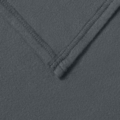 Wohndecken 6 pcs Dunkelgrau 350 x 270 cm Fleece