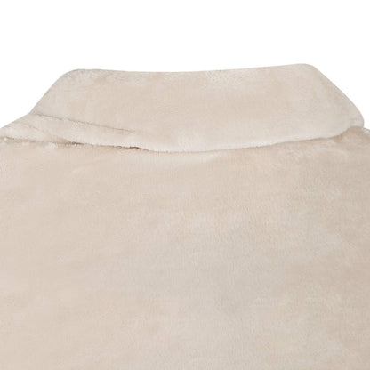 Decken-Hoodie Beige F Flanell