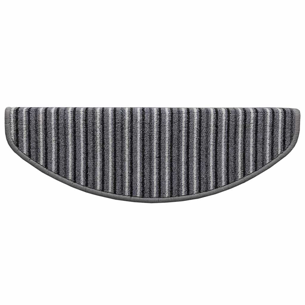 Selbstklebende Treppenschoner 15 pcs Grau 65 x 21 x 4 cm