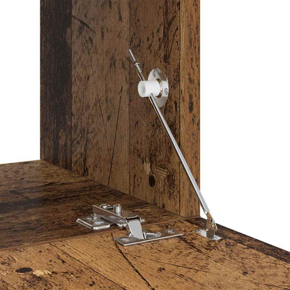 TV-Schrankset Wandmontiert Altholz Holzwerkstoff