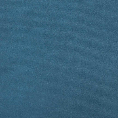 Eckbettgestell Blau 90 x 200 cm Samt