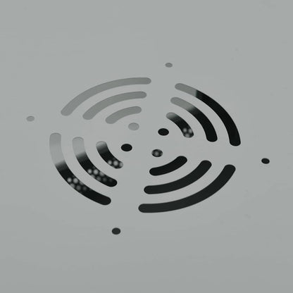 Netzwerkschrank mit Speicher Grau 53 x 45 x 45 cm Stahl