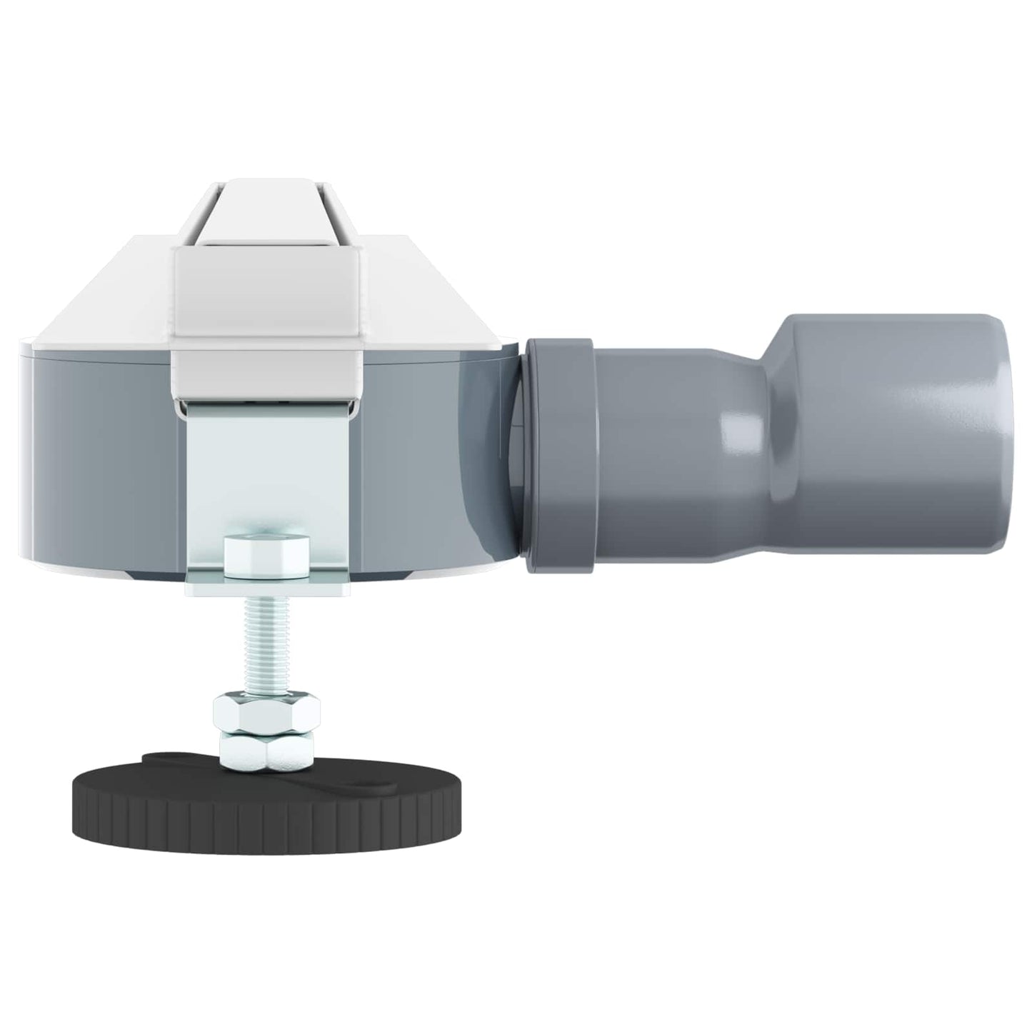 360° Duschablauf mit slim Modell Silber 60 cm Edelstahl 304