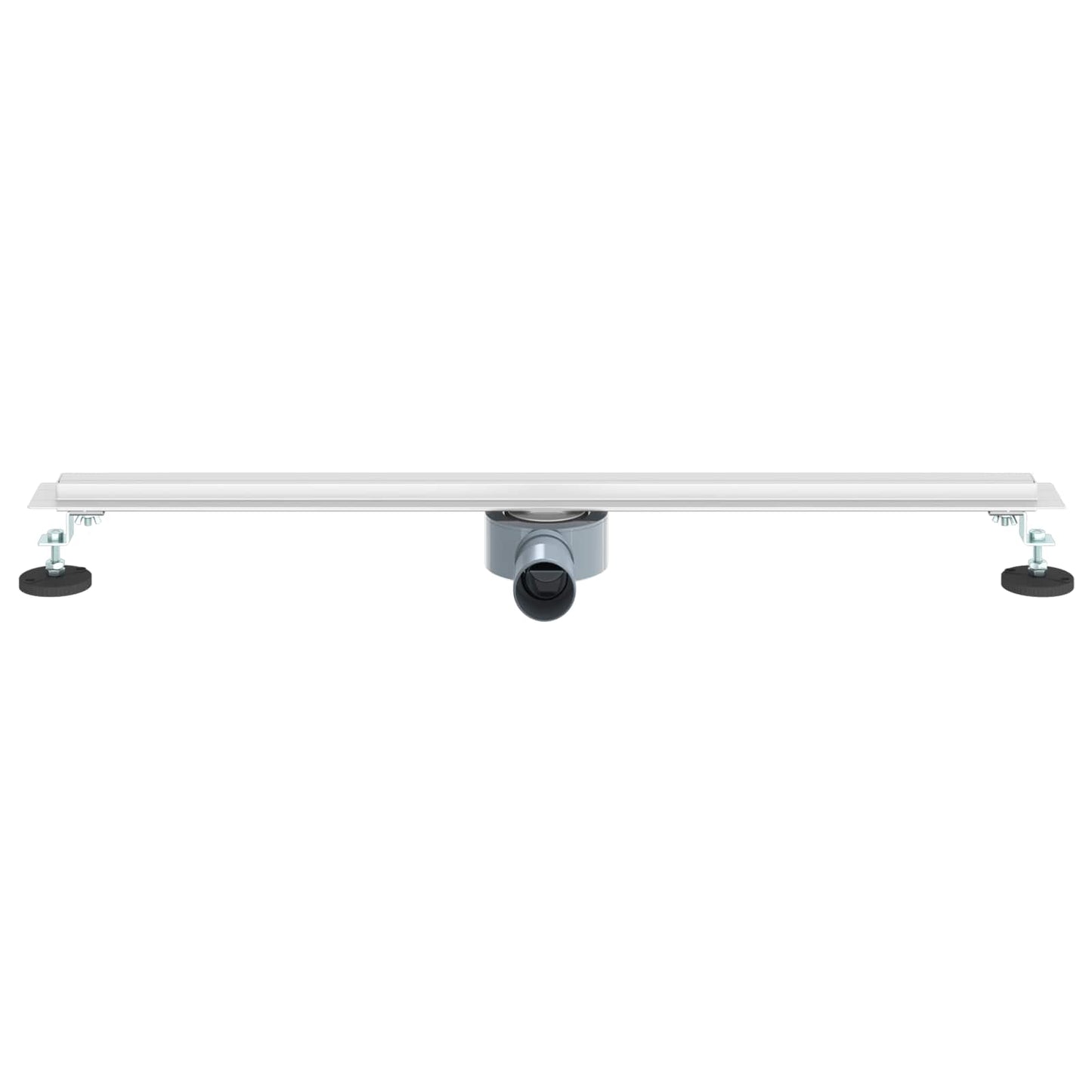 360° Duschablauf mit slim Modell Silber 80 cm Edelstahl 304