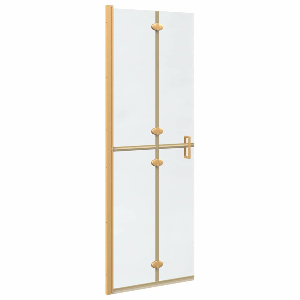 Walk-In Duschwand Gold 70 x 6,5 x 190 cm