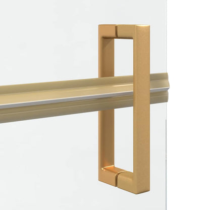 Walk-In Duschwand Gold 80 x 6,5 x 190 cm