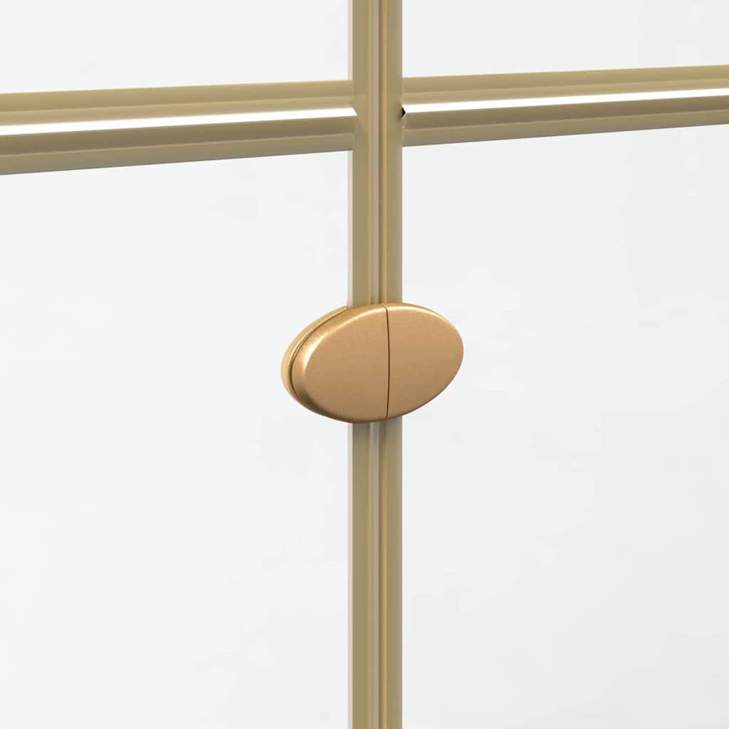 Walk-In Duschwand Gold 100 x 6,5 x 190 cm