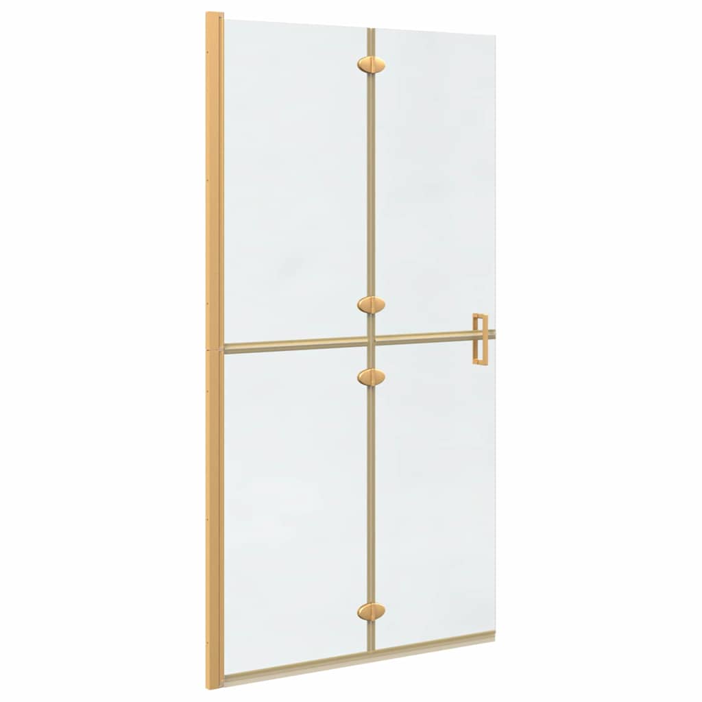 Walk-In Duschwand Gold 100 x 6,5 x 190 cm