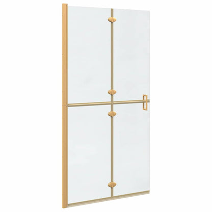 Walk-In Duschwand Gold 100 x 6,5 x 190 cm