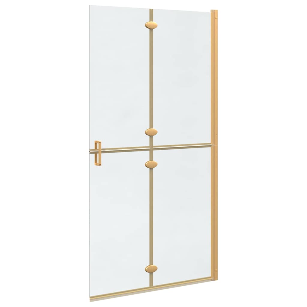Walk-In Duschwand Gold 100 x 6,5 x 190 cm