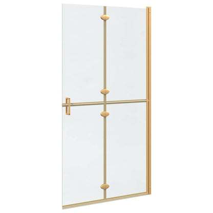 Walk-In Duschwand Gold 100 x 6,5 x 190 cm