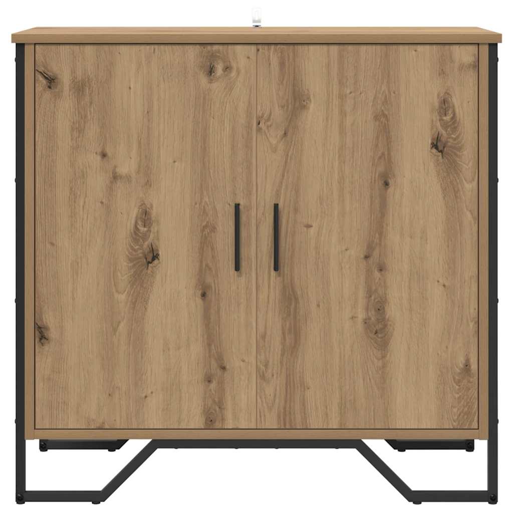 Sideboard Artisan-Eiche 78 x 35 x 74.5 cm