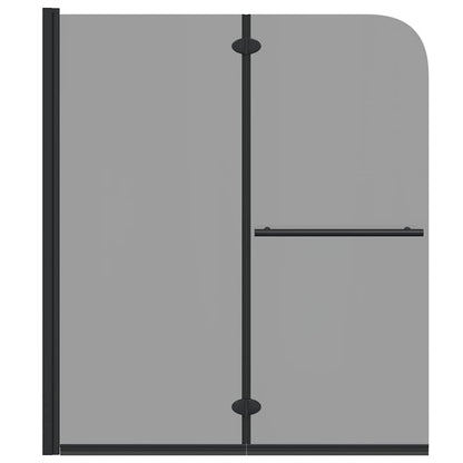 Duschabtrennung Dunkel transparent 95 x 140 cm