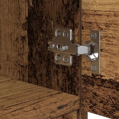 Bettschrank 2 pcs Altholz 40 x 39 x 40 cm Holzwerkstoff