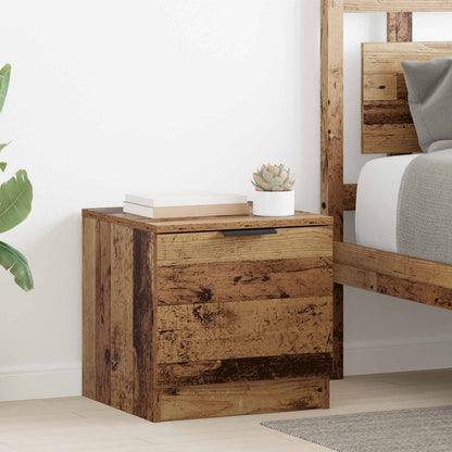 Bettschrank 2 pcs Altholz 40 x 39 x 40 cm Holzwerkstoff