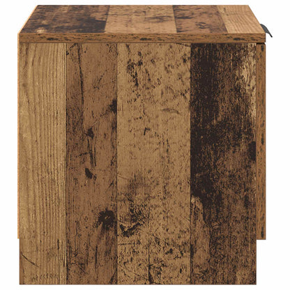 Bettschrank 2 pcs Altholz 40 x 39 x 40 cm Holzwerkstoff