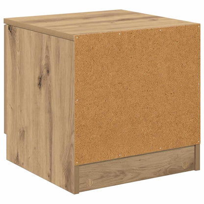 Bettschrank 2 pcs Artisan-Eiche 40 x 39 x 40 cm Holzwerkstoff