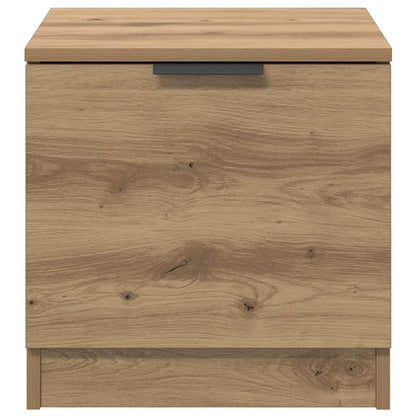 Bettschrank 2 pcs Artisan-Eiche 40 x 39 x 40 cm Holzwerkstoff