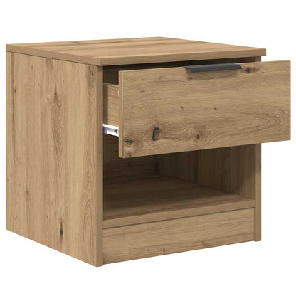 Bettschrank 2 pcs Artisan-Eiche 40 x 39 x 40 cm Holzwerkstoff