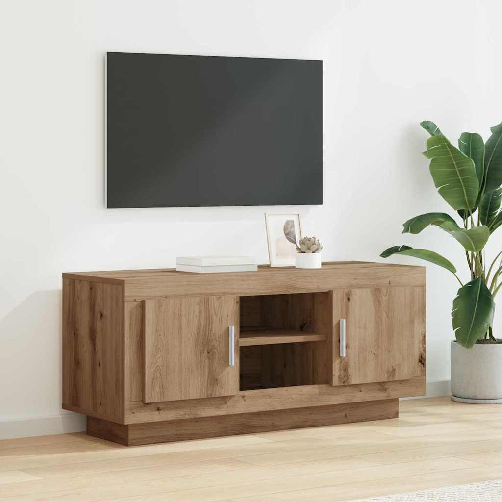 TV-Schränk Artisan-Eiche 102 x 35 x 45 cm Holzwerkstoff