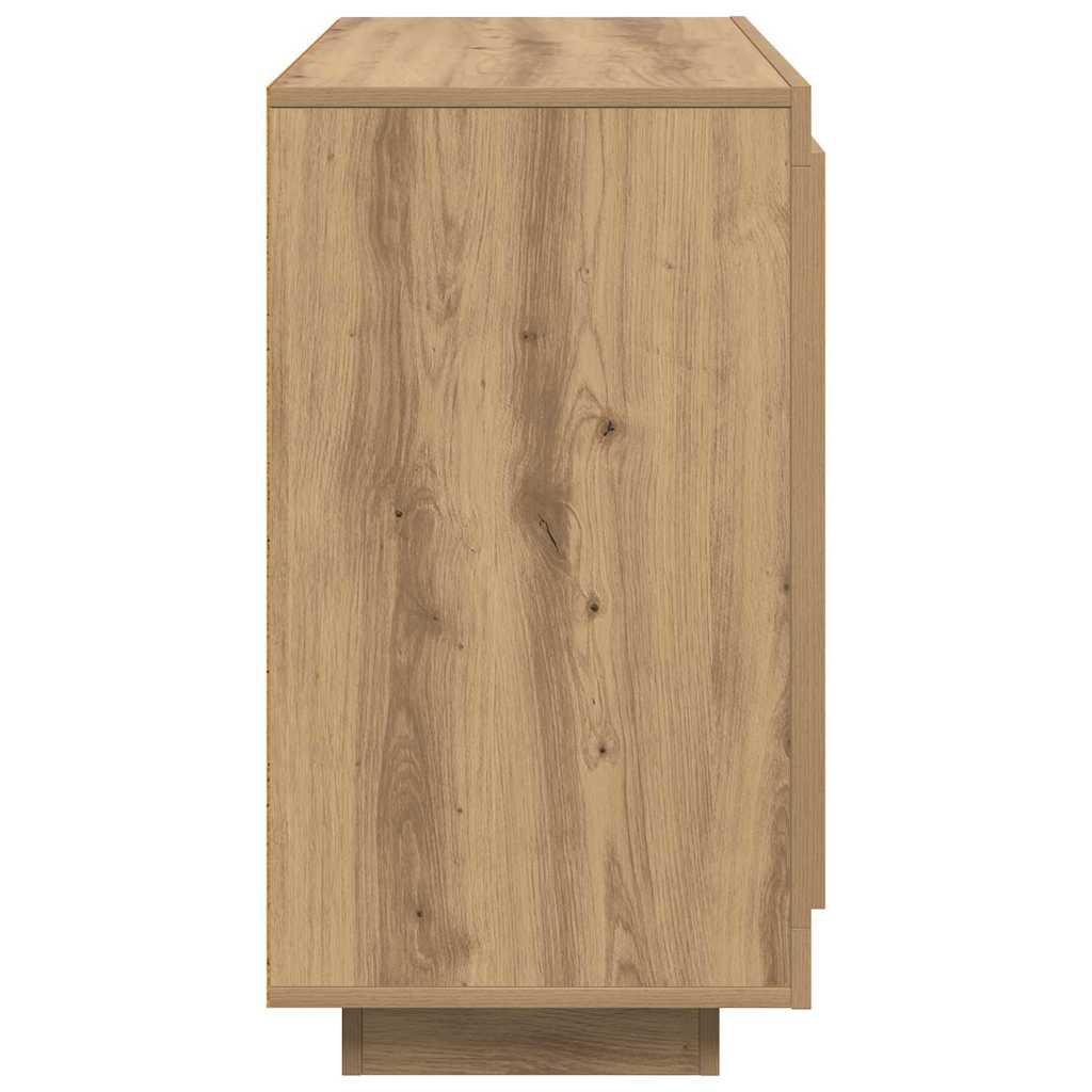Sideboard Artisan-Eiche 80 x 40 x 75 cm Holzwerkstoff