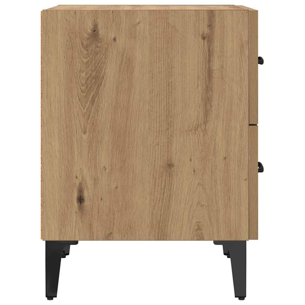 Bettschrank Artisan-Eiche 40 x 35 x 47,5 cm Holzwerkstoff
