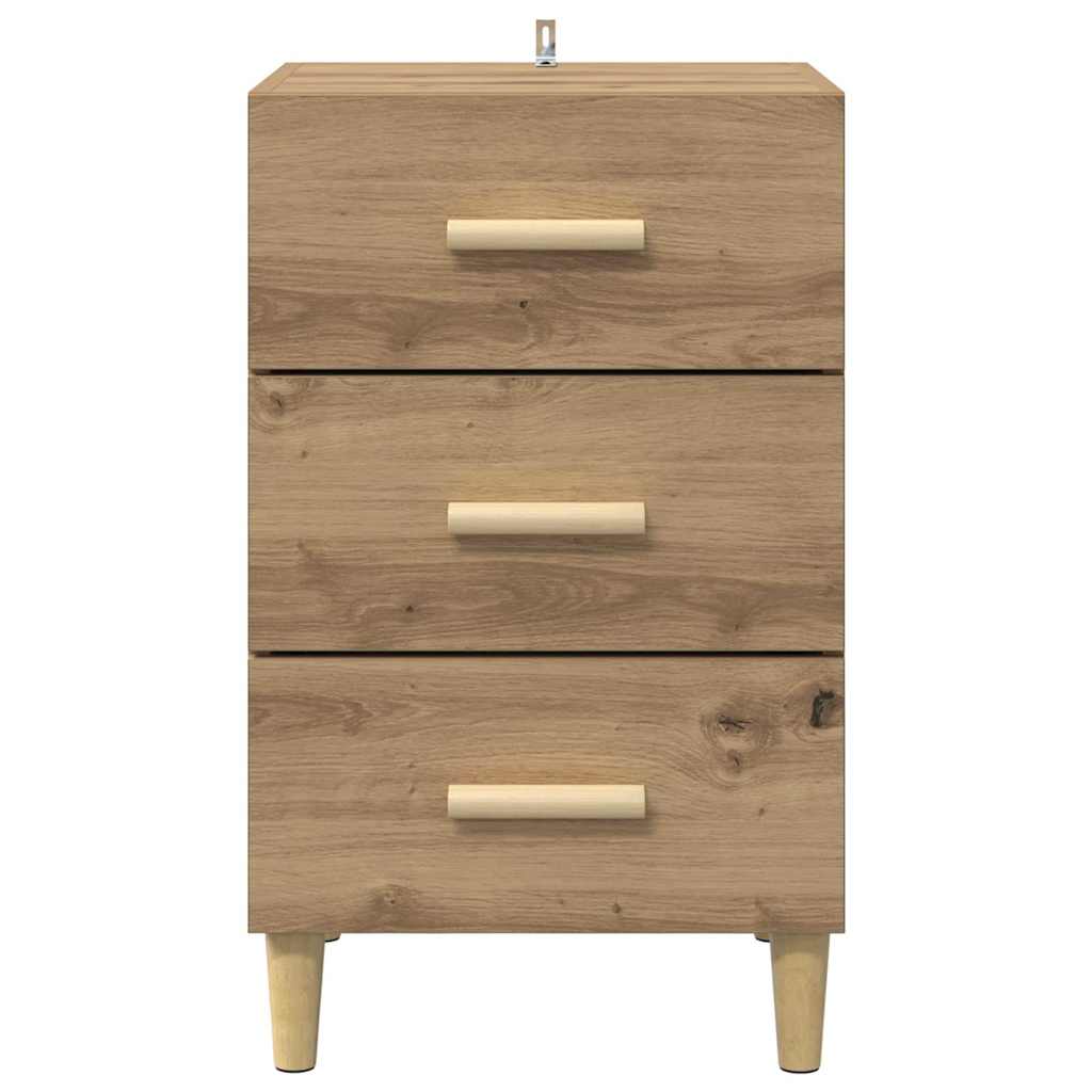 Nachttisch Artisan-Eiche 40 x 40 x 66 cm Holzwerkstoff