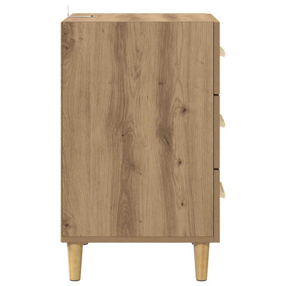 Nachttisch Artisan-Eiche 40 x 40 x 66 cm Holzwerkstoff