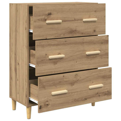 Sideboard Artisan-Eiche 69,5 x 34 x 90 cm Holzwerkstoff