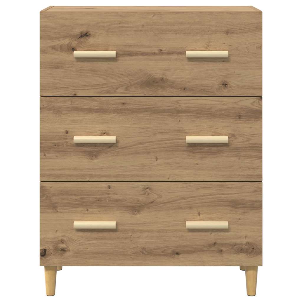 Sideboard Artisan-Eiche 69,5 x 34 x 90 cm Holzwerkstoff