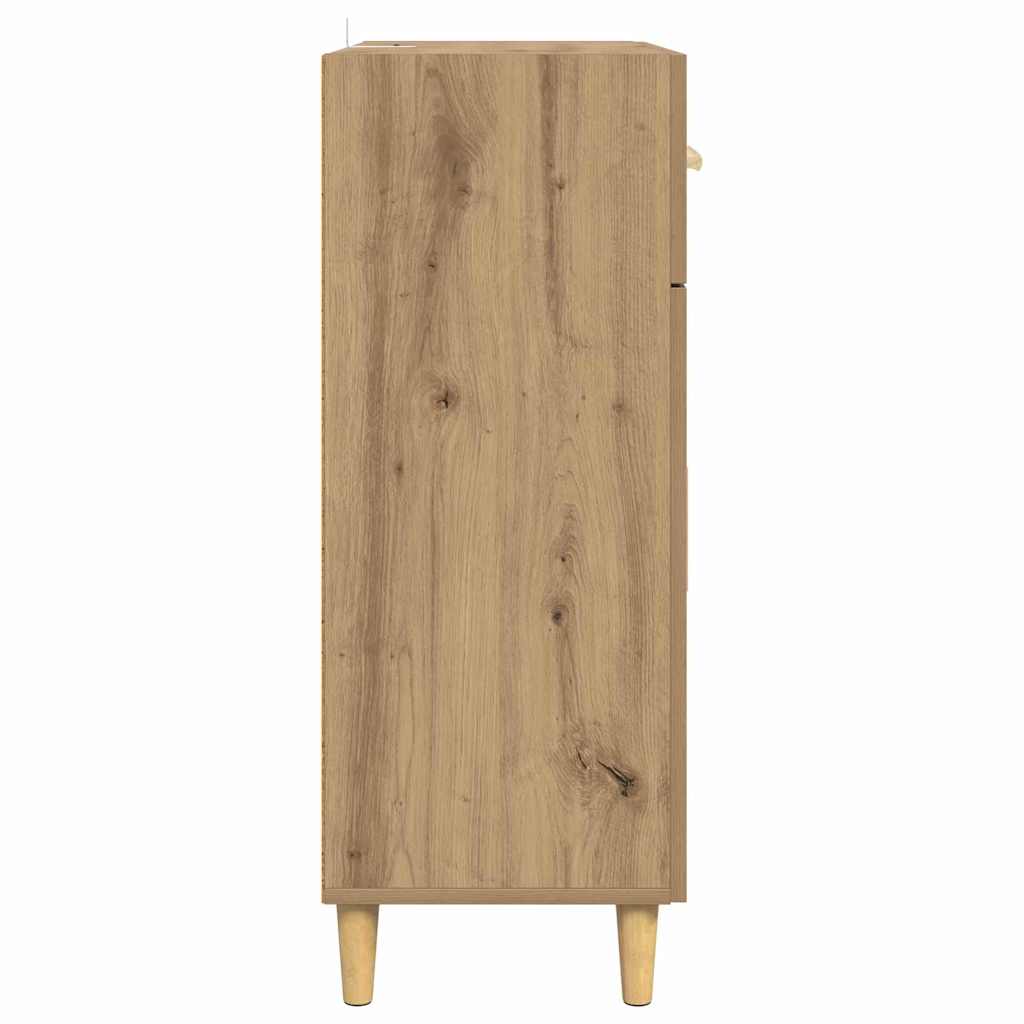 Sideboard Artisan-Eiche 34 x 69,5 x 89 cm Holzwerkstoff