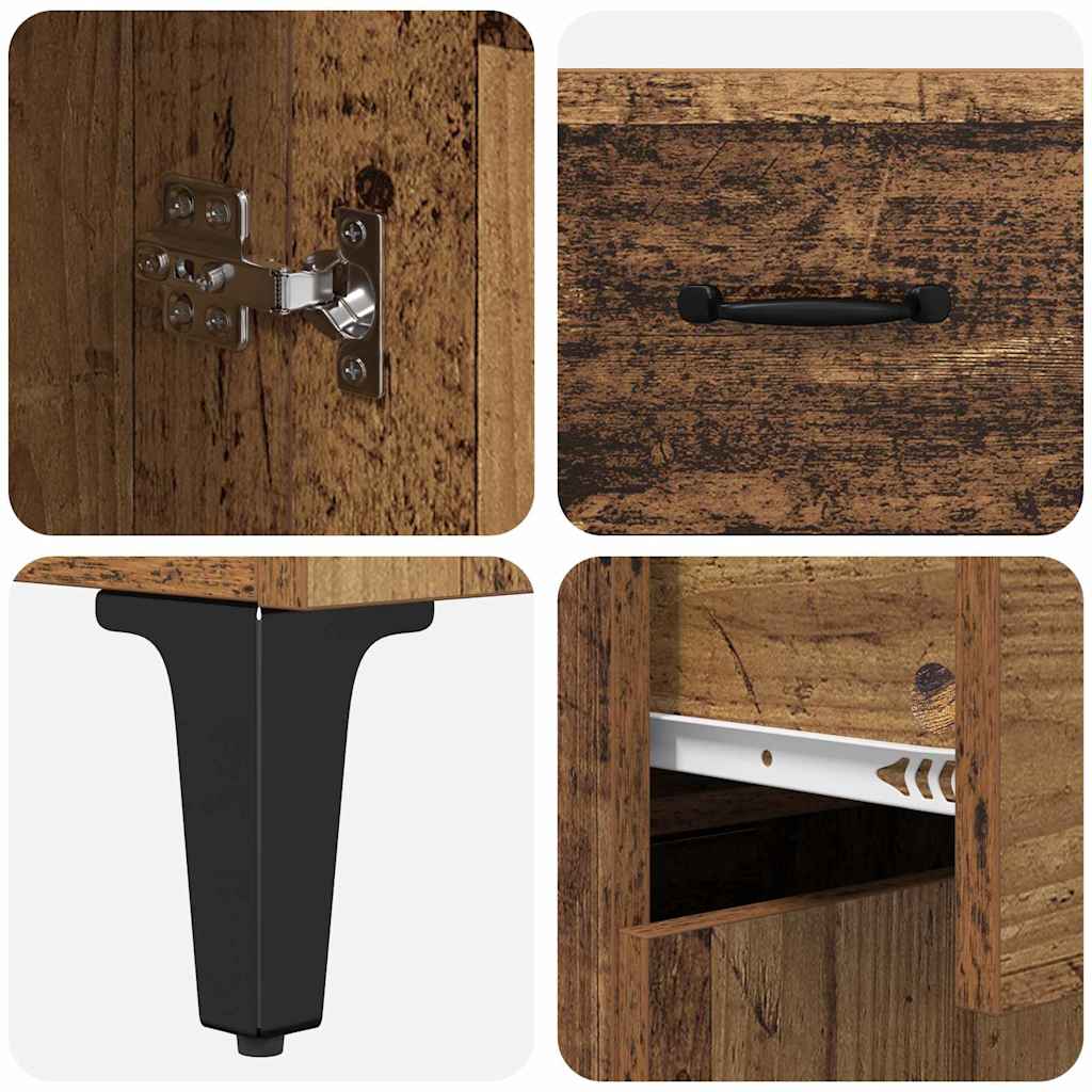 Sideboard Altholz 69,5 x 34 x 90 cm Holzwerkstoff