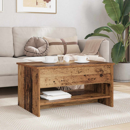 Couchtisch Altholz 80 x 50,5 x 41,5 cm Holzwerkstoff