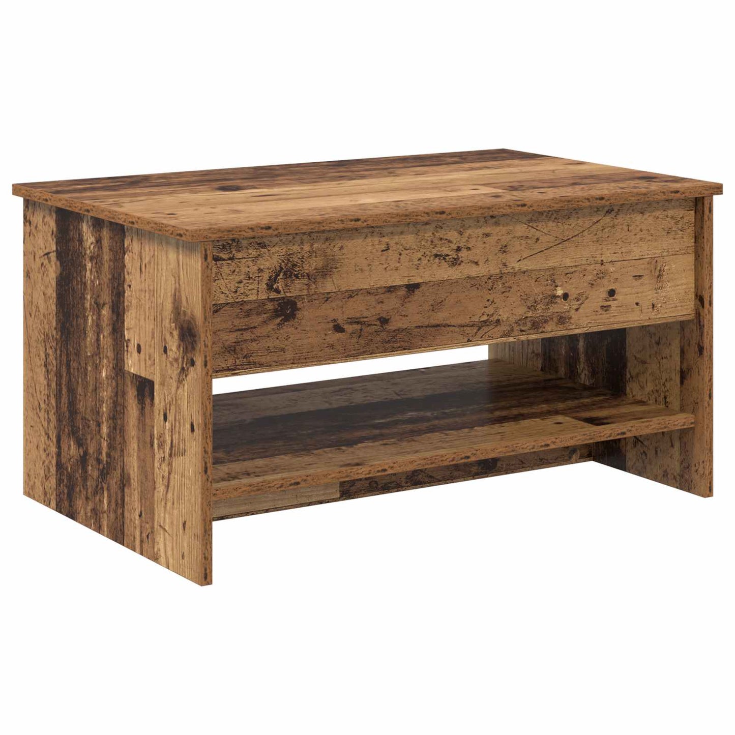 Couchtisch Altholz 80 x 50,5 x 41,5 cm Holzwerkstoff