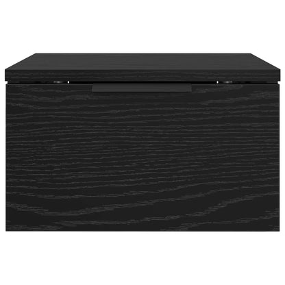 Nachttisch Schwarz Eichen-Optik 34 x 30 x 20 cm Holzwerkstoff