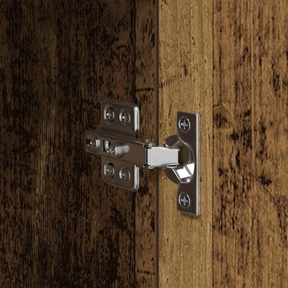 Sideboard Altholz 34,5 x 32,5 x 90 cm Holzwerkstoff