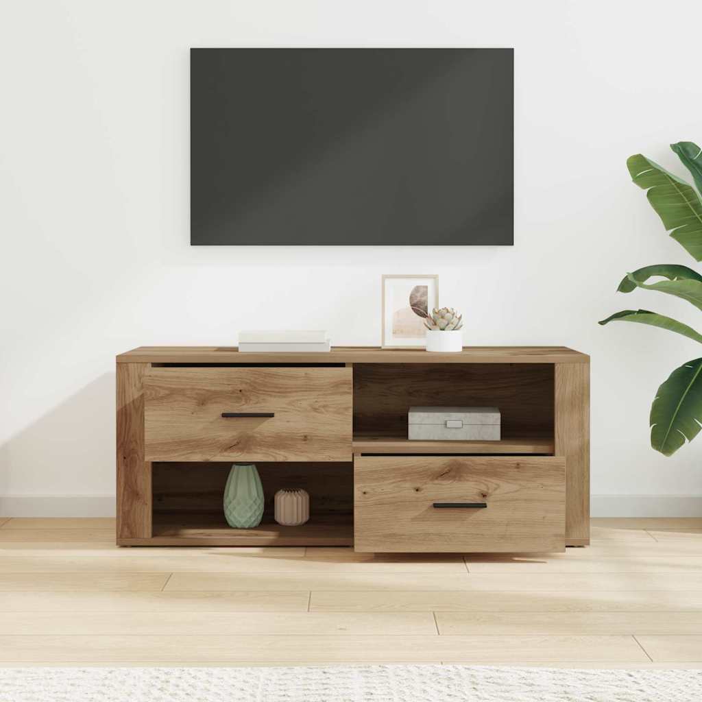 TV-Schränk Artisan-Eiche 100 x 35 x 40 cm Holzwerkstoff