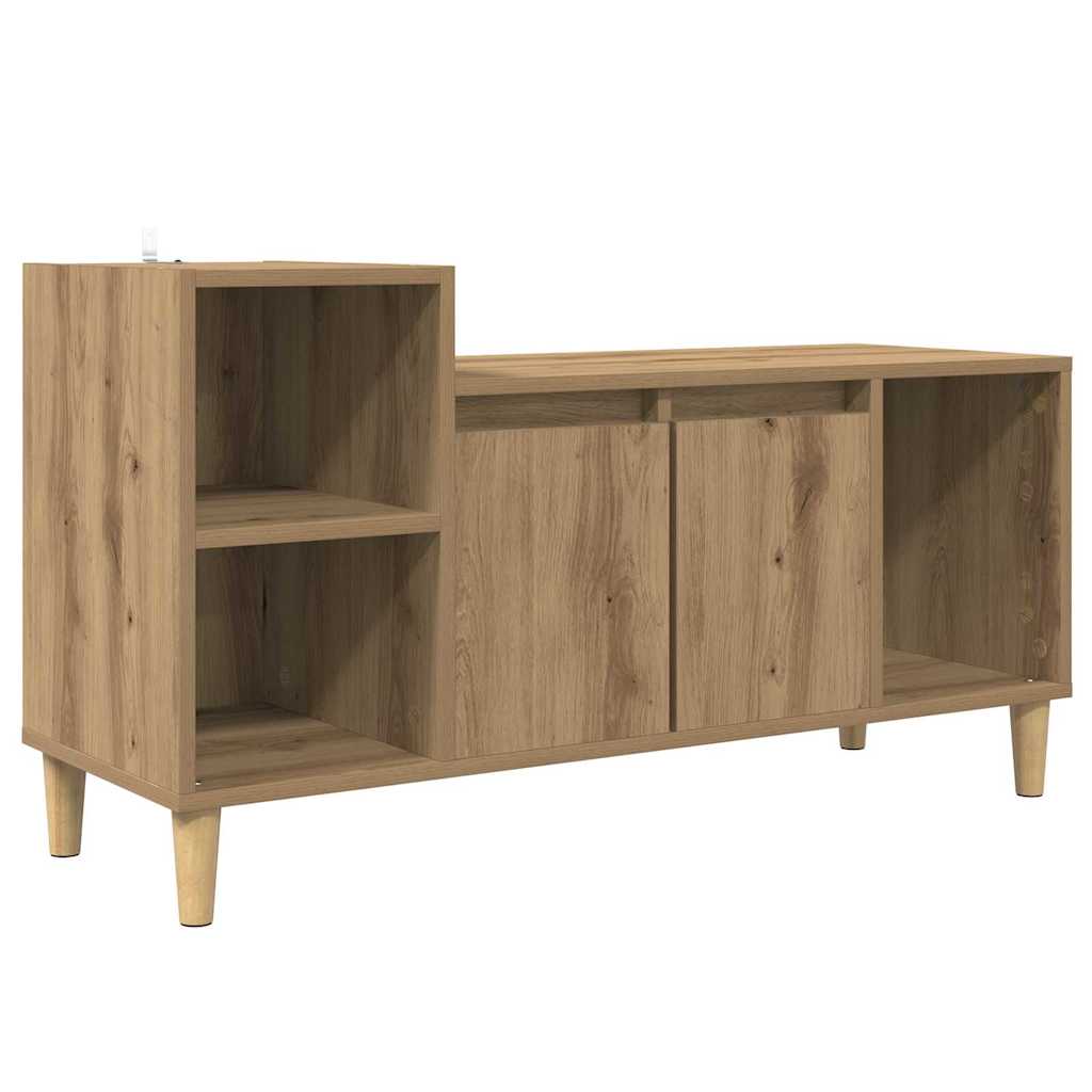 TV-Schränk Artisan-Eiche 100 x 35 x 55 cm Holzwerkstoff
