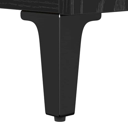 Couchtisch Schwarz Eichen-Optik 80 x 80 x 36,5 cm Holzwerkstoff